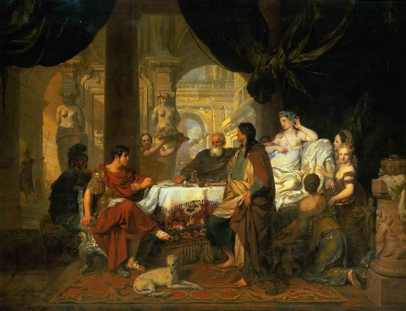 Gerard de Lairesse Cleopatras Banquet oil painting image